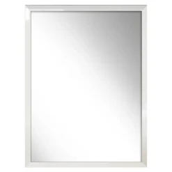 Lustro w białej ramie SLIM 57,5x77,5 cm