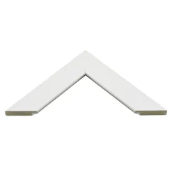 Lustro w białej ramie SLIM 57,5x77,5 cm