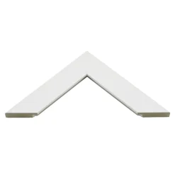 Lustro w białej ramie SLIM 47,5x107,5 cm