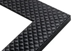 Lustro w czarnej ramie PIKO 63x83 cm