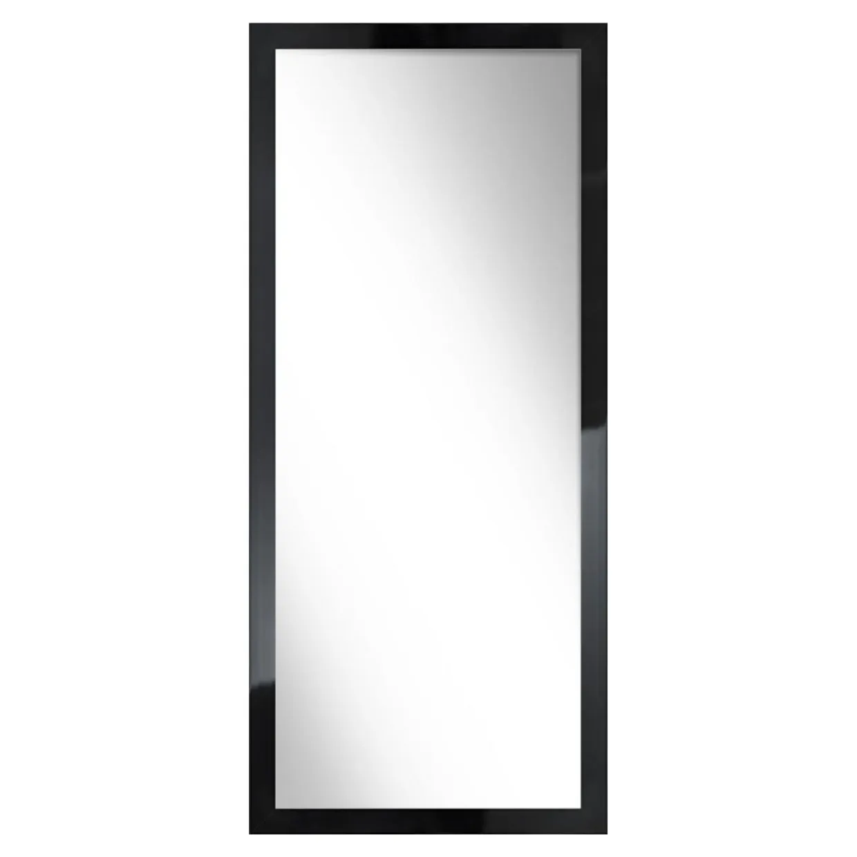 Lustro w czarnej ramie SLIM 47,5x107,5 cm