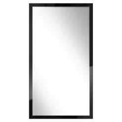 Lustro w czarnej ramie SLIM 67,5x127,5 cm