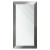 Lustro w srebrnej ramie MILANO 74x134 cm