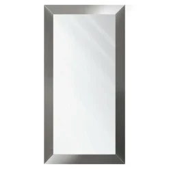 Lustro w srebrnej ramie MILANO 74x134 cm