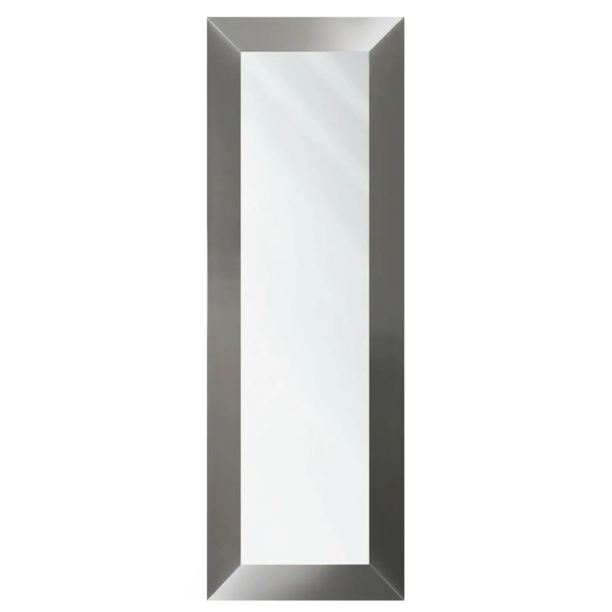 Lustro w srebrnej ramie MILANO 54x144 cm