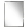 Lustro w srebrnej ramie SLIM 57,5x77,5 cm