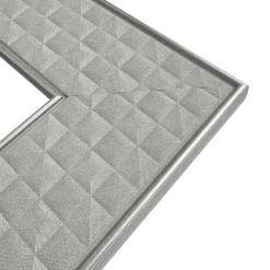 Lustro w szarej ramie DIAME 76x136 cm