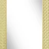 Lustro w złotej ramie DIAME 56x146 cm
