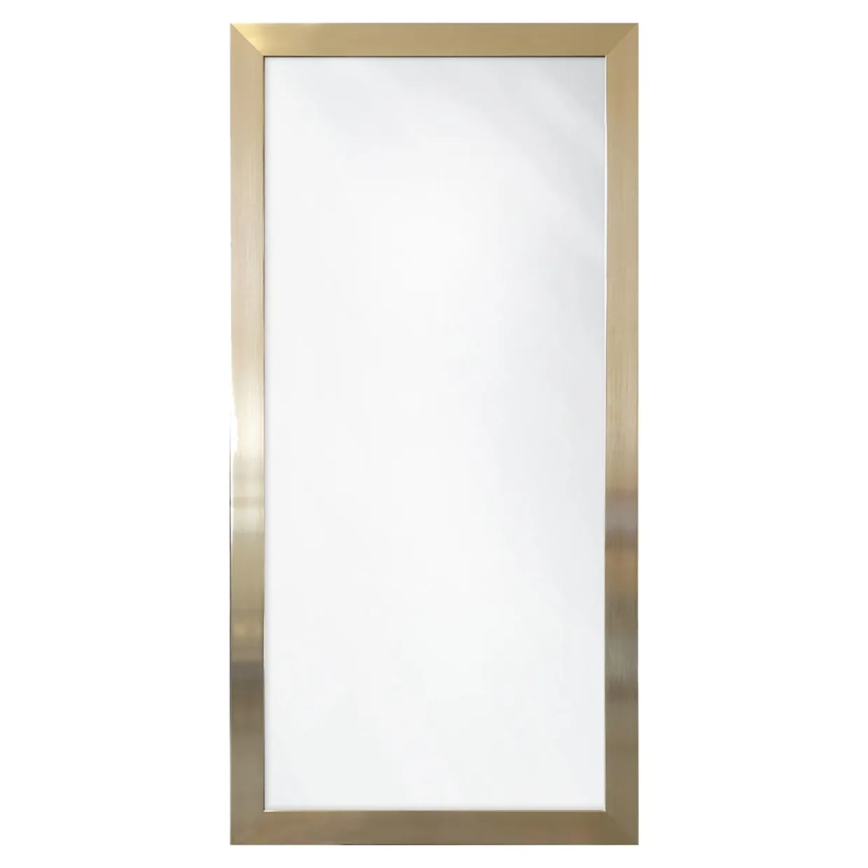Lustro w złotej ramie SLIM 67,5x127,5 cm