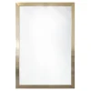 Lustro w złotej ramie SLIM 57,5x77,5 cm