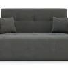 Mała sofa 144 cm grafit LEO III