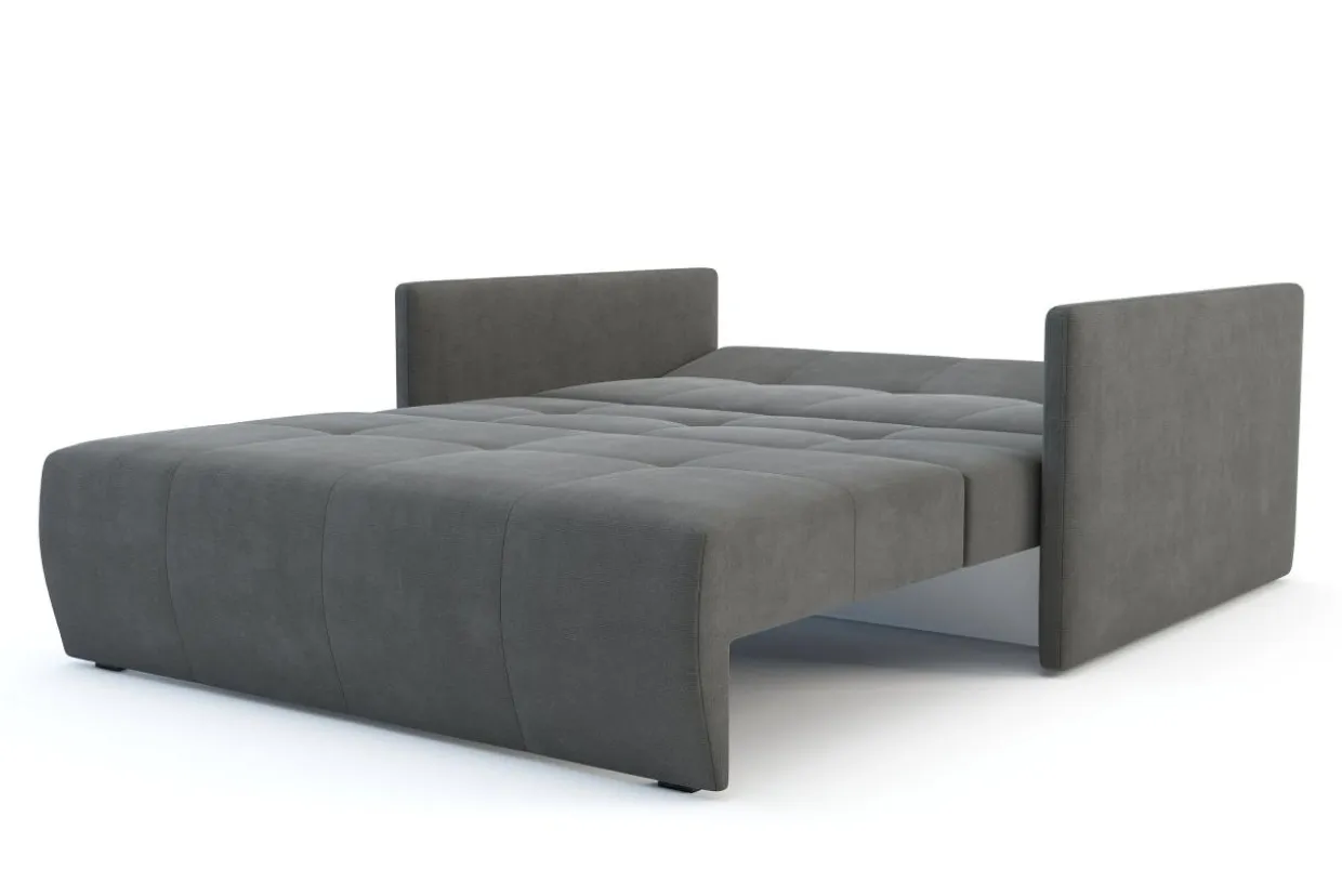 Mała sofa 144 cm grafit LEO III