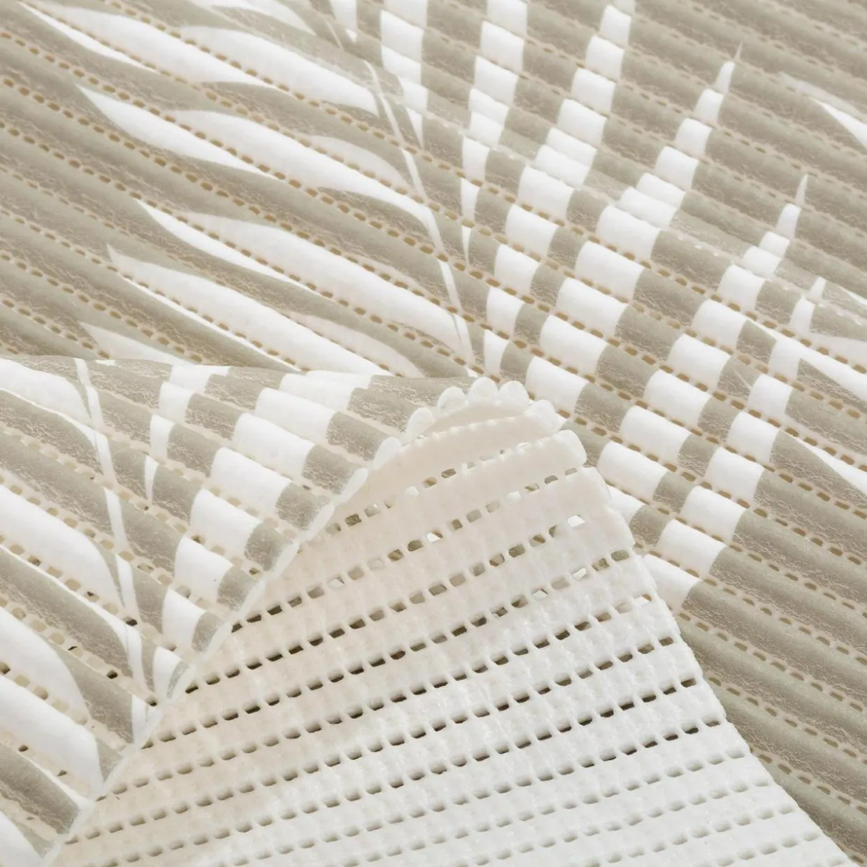 Mata łazienkowa CANARIA, liście, 65x150 cm