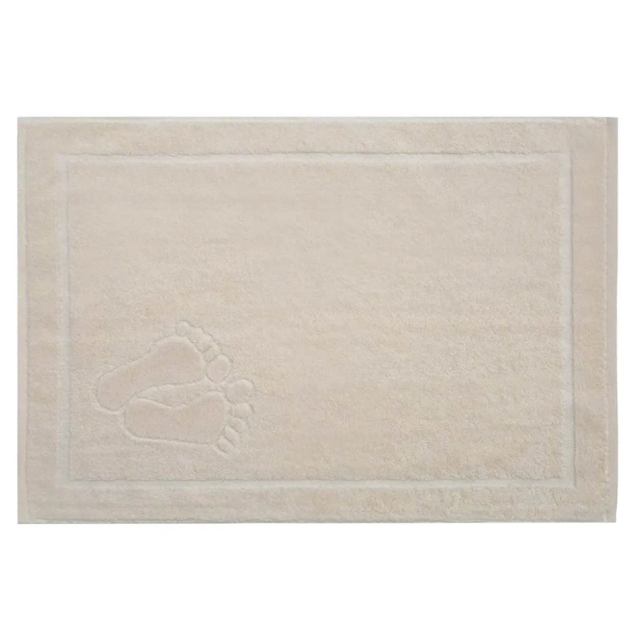 Mata łazienkowa STOPKI beż 50x70 cm