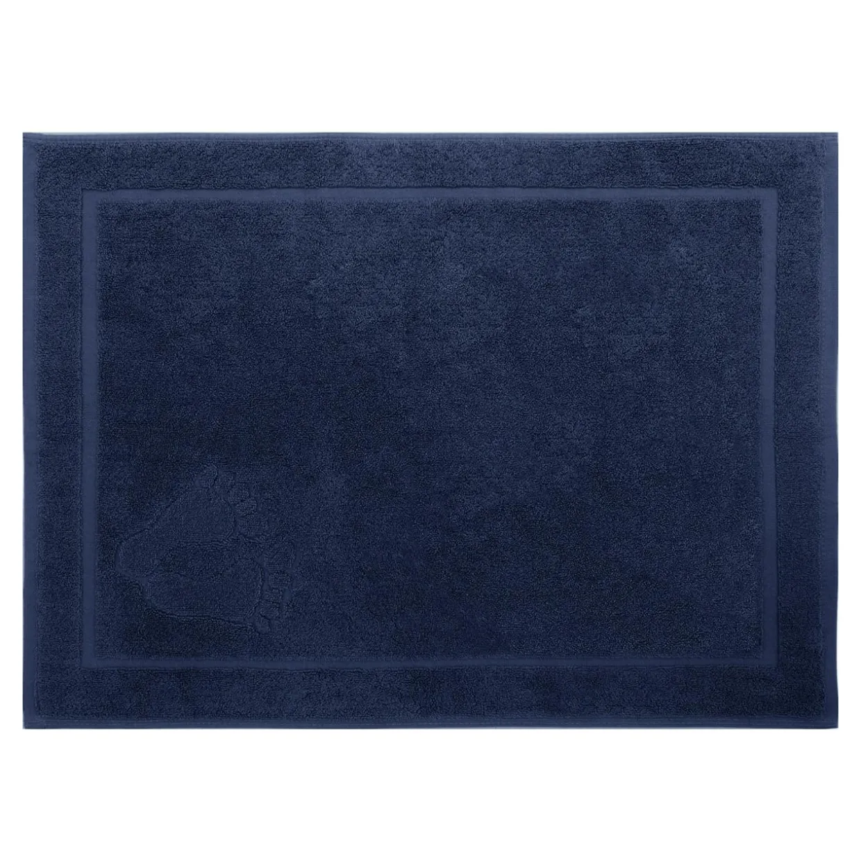 Mata łazienkowa STOPKI granat 50x70 cm