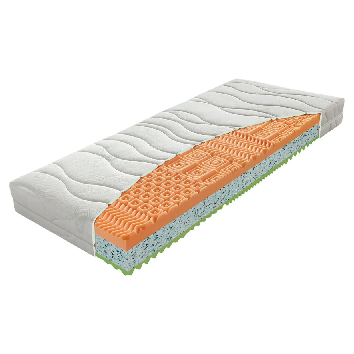 Materac profilowany HUDSON ANTIALERGIC 100x200 cm