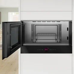 Mikrofala do zabudowy Home Connect BOSCH seria 8 czarna BEL7321B1
