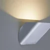 Minimalistyczny kinkiet LUXE WL w kolorze chrom