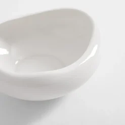 Miska asymetryczna biała 360 ml