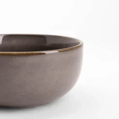 Miska ceramiczna ciemnoszara SKALO 710 ml