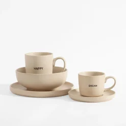Miska ceramiczna kremowa MATTE 680 ml