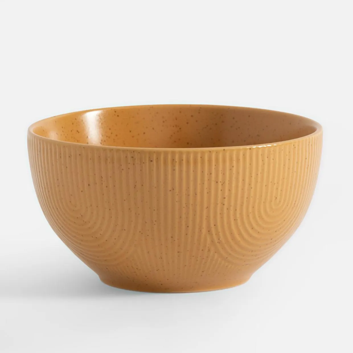 Miska ceramiczna musztardowa PAPILAR 480 ml