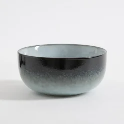 Miska ceramiczna szaro-brązowa MALAM 690 ml