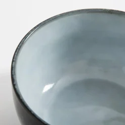 Miska ceramiczna szaro-brązowa MALAM 690 ml