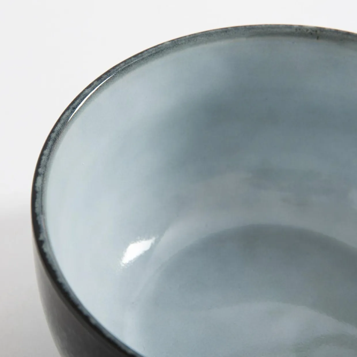 Miska ceramiczna szaro-brązowa MALAM 690 ml