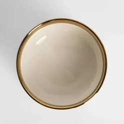 Miska porcelanowa jasna zieleń AURORA GOLD 500 ml