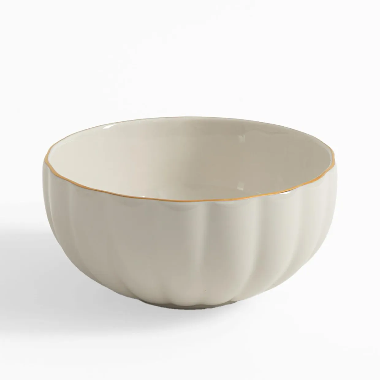 Miska porcelanowa ZŁOTY RANT 15,7 cm