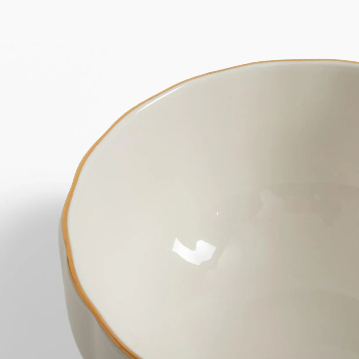 Miska porcelanowa ZŁOTY RANT 15,7 cm