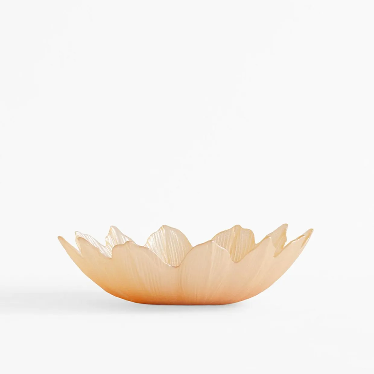 Miska szklana kwiat 15 cm