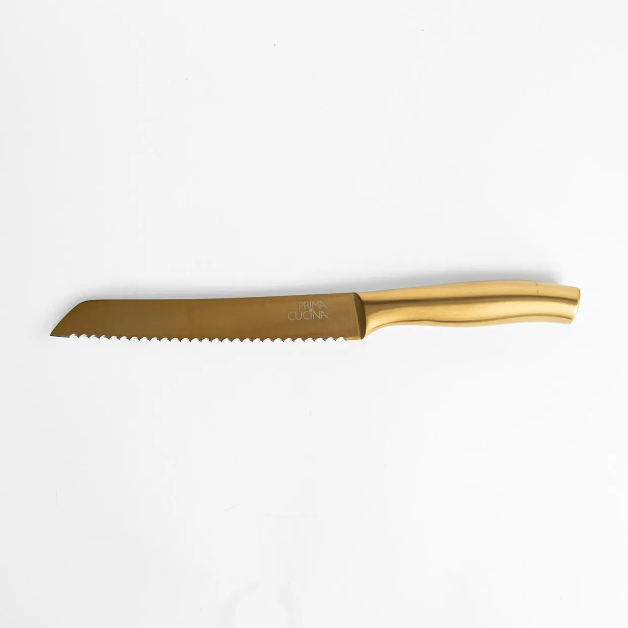 Nóż do chleba TOKYO złoty 20 cm