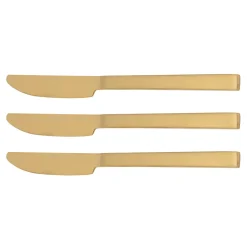 Nóż złoty PIANO GOLD kpl.3 szt.