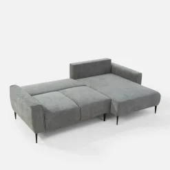 Narożnik na wysokich nóżkach rozkładany CUSTOM III prawy