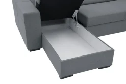 Narożnik rozkładany szary MATRIX
