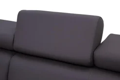 Narożnik z ekoskóry ciemnoszary MATRIX