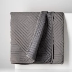 Narzuta szara MATTO 180x200 cm