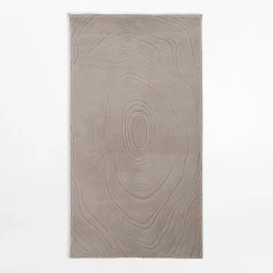 Nowoczesny dywan ACTION, beżowy, 80x150 cm