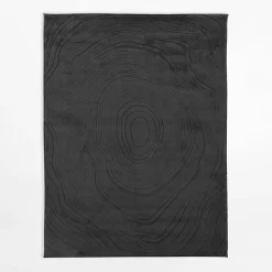Nowoczesny dywan ACTION, czarny, 160x230 cm