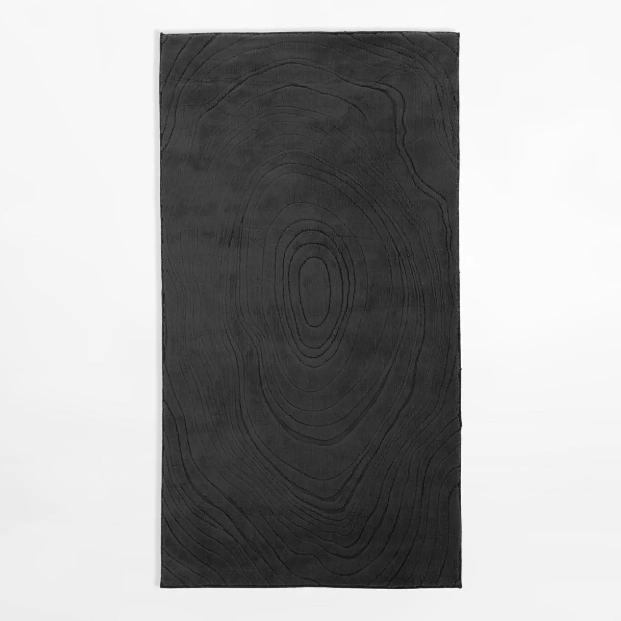 Nowoczesny dywan ACTION, czarny, 80x150 cm