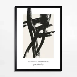 Obraz BLACK ABSTRACT I 50x70 cm