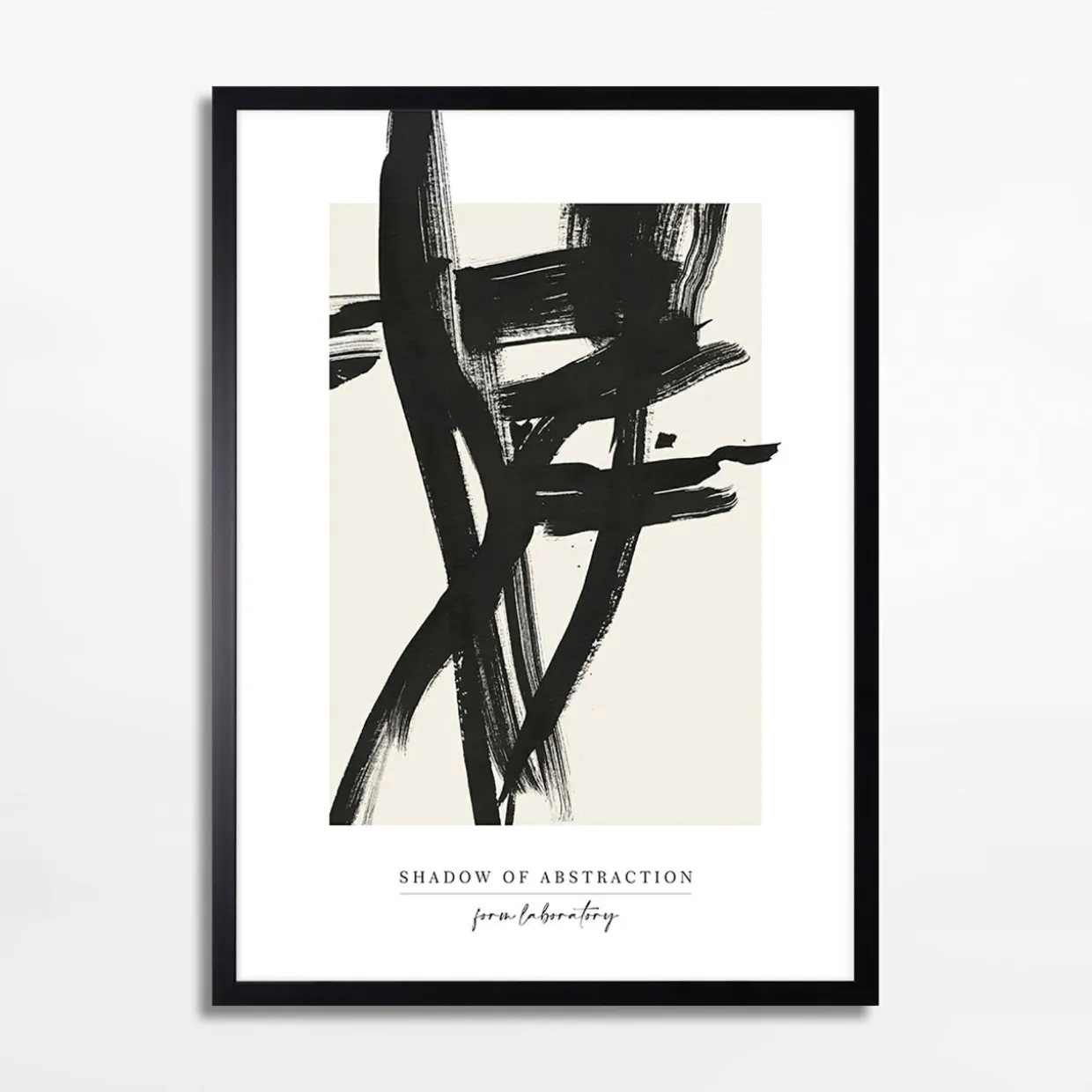 Obraz BLACK ABSTRACT I 50x70 cm