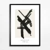 Obraz BLACK ABSTRACT II 50x70 cm