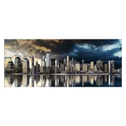 Obraz CANVAS GOLD CITY 60x150 cm