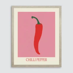Obraz do kuchni CHILI PEPPER 40x50 cm