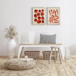Obraz do kuchni TOMATOES 21x30 cm