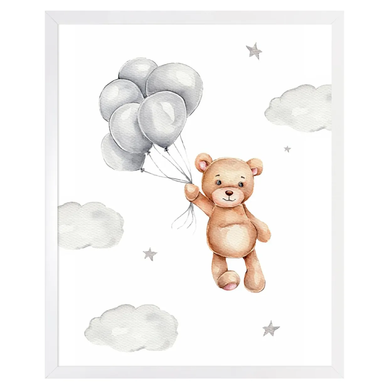 Obraz do pokoju dziecięcego miś TEDDY BEAR III 43x53 cm