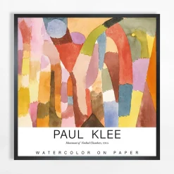 Obraz do salonu ABSTRACT KLEE 70x70 cm